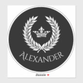 Imperial Personalized Sticker (Vel)