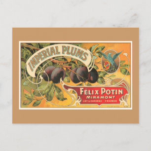 Imperial Plums Briefkaart