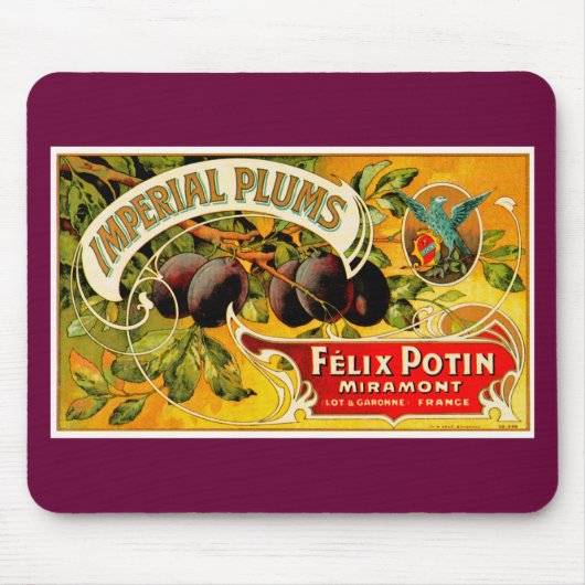 Imperial Plums Muismat (Voorkant)