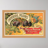 Imperial Plums Poster (Voorkant)