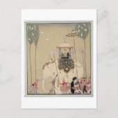 Imperial Procession (kleurenlitho) Briefkaart (Voorkant)