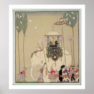 Imperial Procession (kleurenlitho) Poster