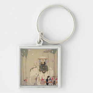 Imperial Procession (kleurenlitho) Sleutelhanger