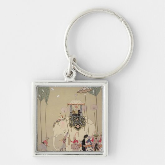 Imperial Procession (kleurenlitho) Sleutelhanger (Voorkant)