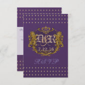 Imperial R.S.V.P. RSVP Kaartje (Voorkant / Achterkant)