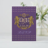 Imperial R.S.V.P. RSVP Kaartje (Staand voorkant)