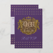 Imperial R.S.V.P. RSVP Kaartje (Voorkant / Achterkant)