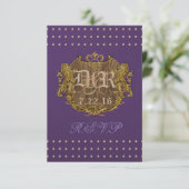 Imperial R.S.V.P. RSVP Kaartje (Staand voorkant)