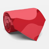 Imperial Red Monocolor Camo Stropdas (Opgerold)