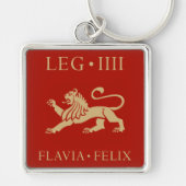 Imperial Roman Army - Legio IV Flavia Felix Sleutelhanger (Voorkant)