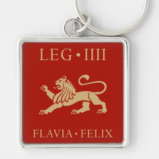 Imperial Roman Army - Legio IV Flavia Felix Sleutelhanger (Voorkant)