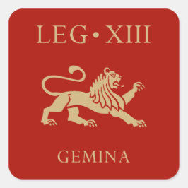 Imperial Roman Army (Legio XIII Gemina) Vierkante Sticker