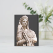 Imperial Roman women - standbeeld Briefkaart (Staand voorkant)