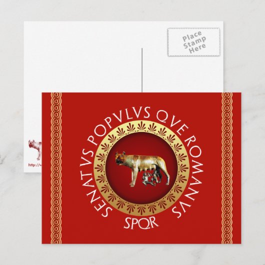 Imperial Rome Briefkaart (Voorkant / Achterkant)