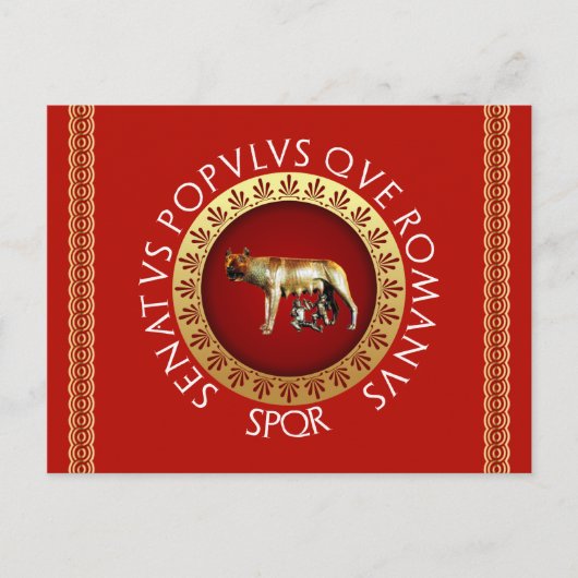 Imperial Rome Briefkaart (Voorkant)