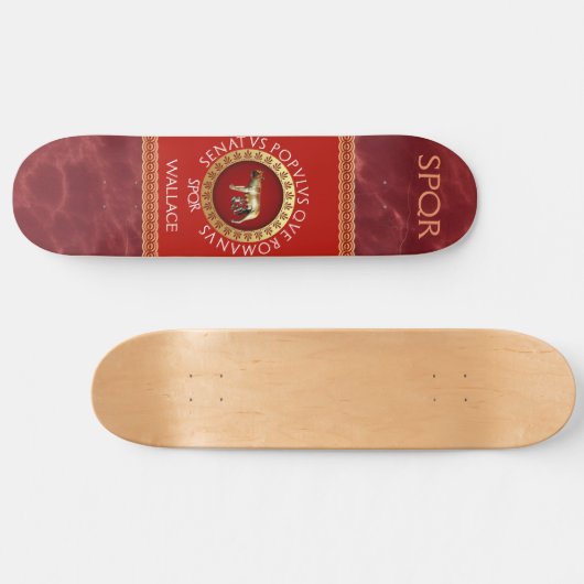 Imperial Rome Style Persoonlijk Skateboard (Horizontaal)