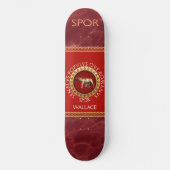 Imperial Rome Style Persoonlijk Skateboard (Voorkant)