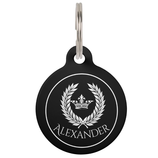 Imperial Round Pet Tag Huisdierpenning (Voorkant)