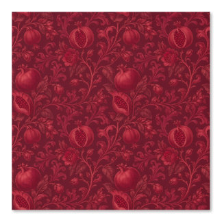 Imperial Ruby Garden | Granaatappel Perzisch-(A) Behang