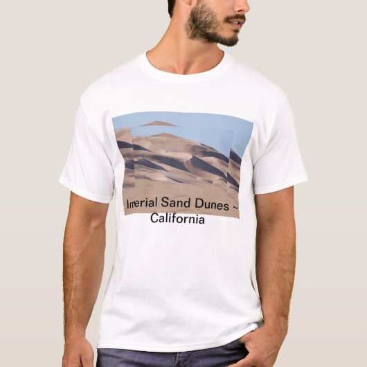 Imperial Sand Dunes California T-shirt (Voorkant)