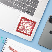 Imperial Seal of China, Heirloom Seal of the Realm Sticker (Laptop met iPhone)