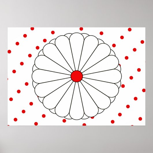 Imperial Seal of Japan Poster (Voorkant)