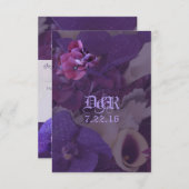 Imperial Silk R.S.V.P. RSVP Kaartje (Voorkant / Achterkant)