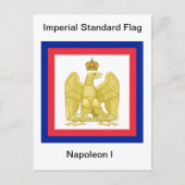 Imperial Standard Flag Napoleon I Briefkaart (Voorkant)