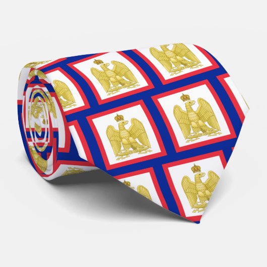 Imperial Standard Flag Napoleon I Stropdas (Opgerold)