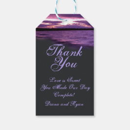 Imperial Sunset Dank u Labels Cadeaulabel