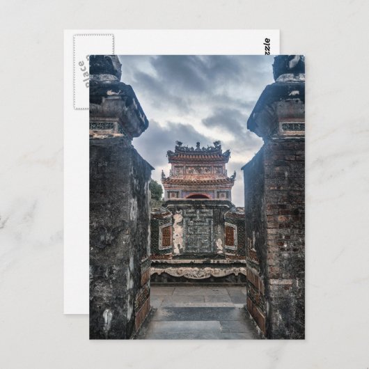 Imperial Tomb of Emperor Tu Doc, Hue Vietnam Briefkaart (Voorkant / Achterkant)