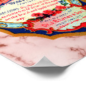 imperial Tooth Wash Label Poster (Hoek)
