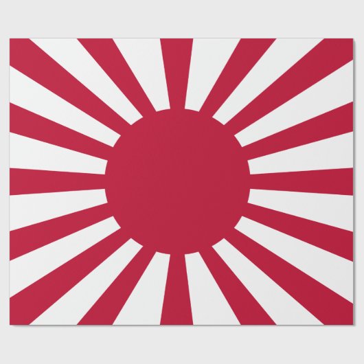 Imperial War Flag of Japan Cadeaupapier (Vlak)