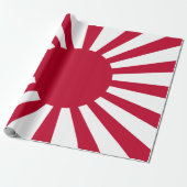 Imperial War Flag of Japan Cadeaupapier (Uitgerold)