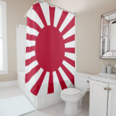 Imperial War Flag of Japan Douchegordijn (In situ)