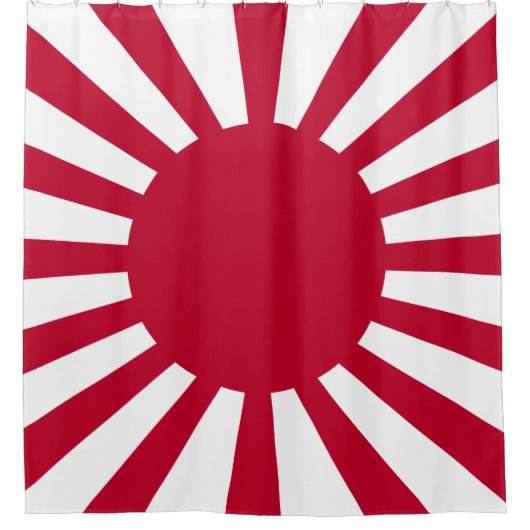 Imperial War Flag of Japan Douchegordijn (Voorkant)