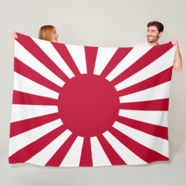 Imperial War Flag of Japan Fleece Deken