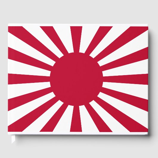 Imperial War Flag of Japan Gastenboek (Voorkant)