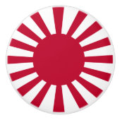Imperial War Flag of Japan Keramische Knop (Voorkant)