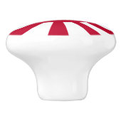 Imperial War Flag of Japan Keramische Knop (Zijkant)