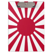 Imperial War Flag of Japan Klembord (Voorkant)