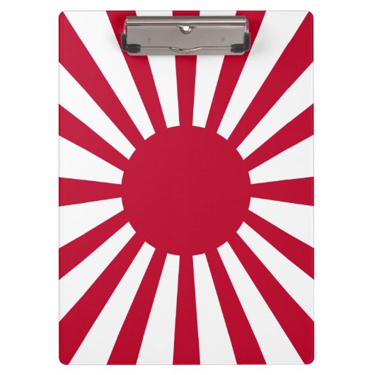Imperial War Flag of Japan Klembord (Voorkant)
