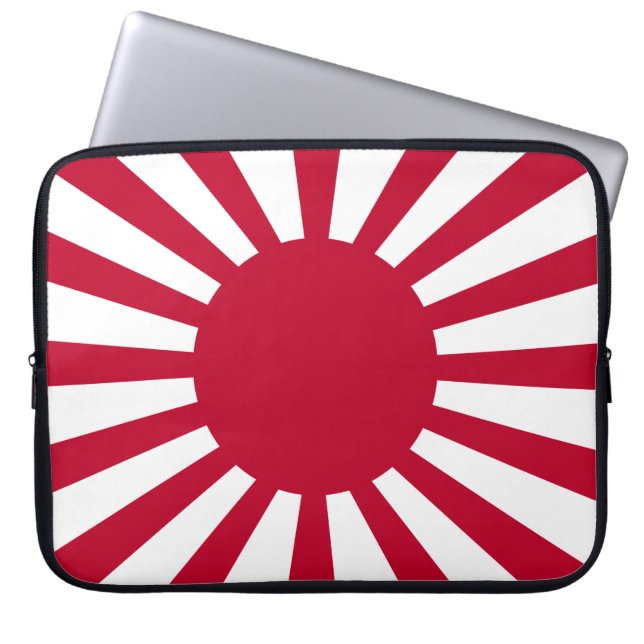 Imperial War Flag of Japan Laptop Sleeve (Voorkant)