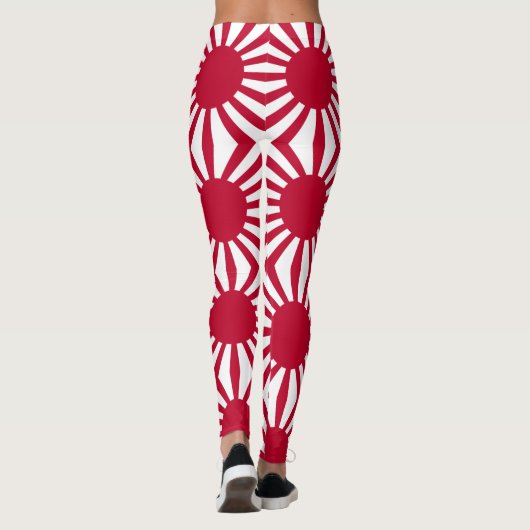 Imperial War Flag of Japan Leggings (Achterkant)
