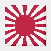 Imperial War Flag of Japan Magneet (Voorkant)
