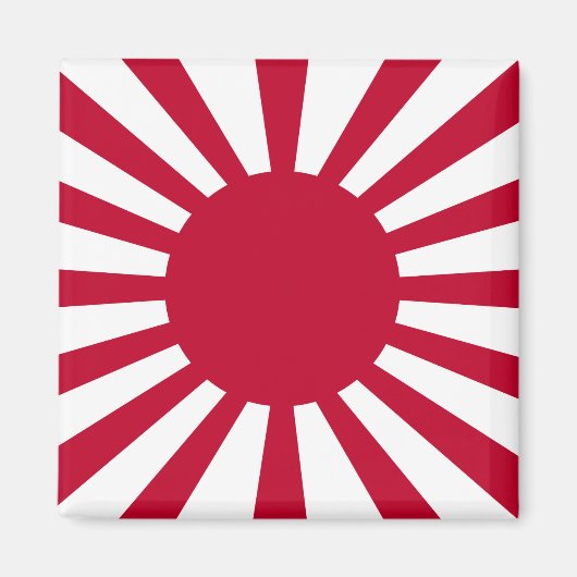 Imperial War Flag of Japan Magneet (Voorkant)