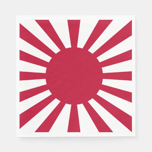 Imperial War Flag of Japan Servet (Voorkant)
