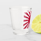 Imperial War Flag of Japan Shot Glas (Links)