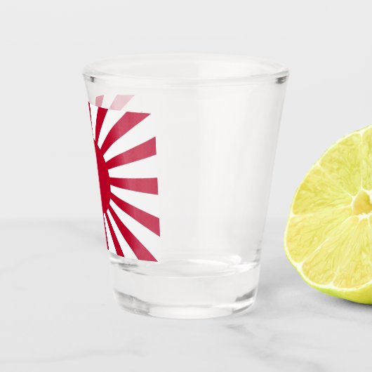 Imperial War Flag of Japan Shot Glas (Rechts)