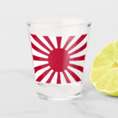 Imperial War Flag of Japan Shot Glas (Voorkant)
